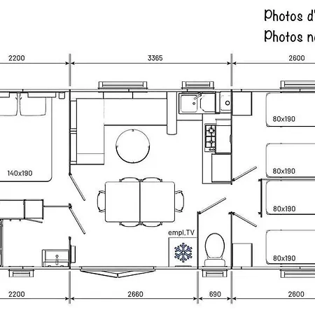 キャンプ場 Camping 3 Etoiles - Piscine - Ccaa0ga Saint-Roman (Drome)